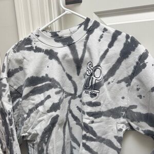 Tie-Dye Sweatshirt with SOULCYCLE Logo